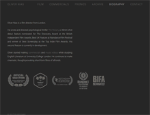 Tablet Screenshot of olivernias.com
